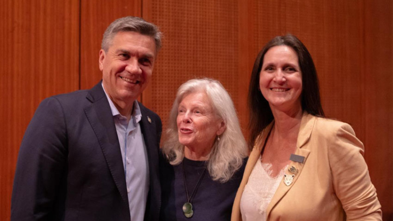 Presencia del gobernador en presentación de importante proyecto conservacionista