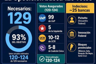La oposición busca voltear el DNU 70