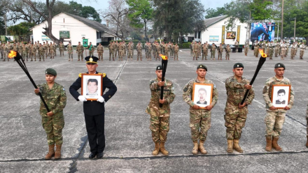 Acto homenaje a los héroes formoseños