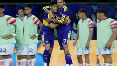 Boca, con la fuerza de los pibes de inferiores