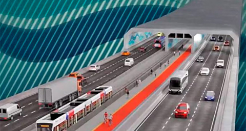 Construirán un túnel submarino que unirá Santos con Guarujá