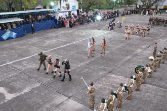 Acto en homenaje a los héroes que defendieron al RIMte 29