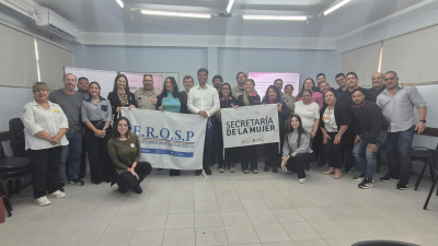 La Secretaría de la Mujer dictó capacitación para agentes del EROSP