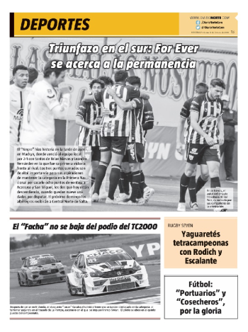 Triunfazo en el sur: For Ever se acerca a la permanencia