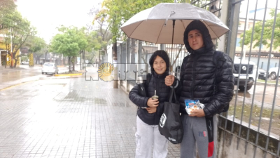 El feriado llegó con precipitaciones en la capital del Chaco