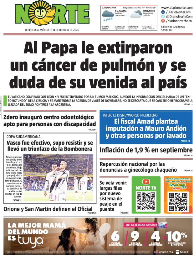 Edición del 14-10-2026