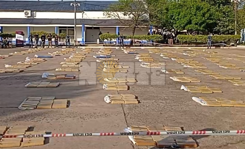 "Camión Verde": interceptan una carga con casi 5.000 kilos de marihuana en Chaco