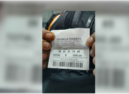 Poceada ganador