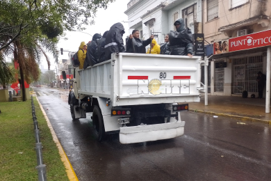 El Municipio hizo una guía para enfrentar las tormentas y los teléfonos que tenés que agendar hoy