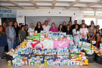 Abriendo Surcos entregó donaciones al Hospital de la Madre y el Niño