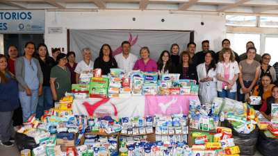 Abriendo Surcos entregó donaciones al Hospital de la Madre y el Niño
