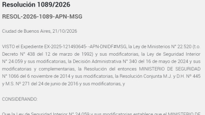 El Gobierno creó el programa "Los más buscados"