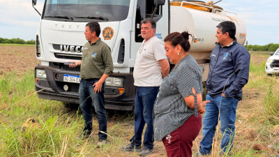 El Paippa inició en Las Lomitas trabajos de preparación de suelo para la siembra de primera