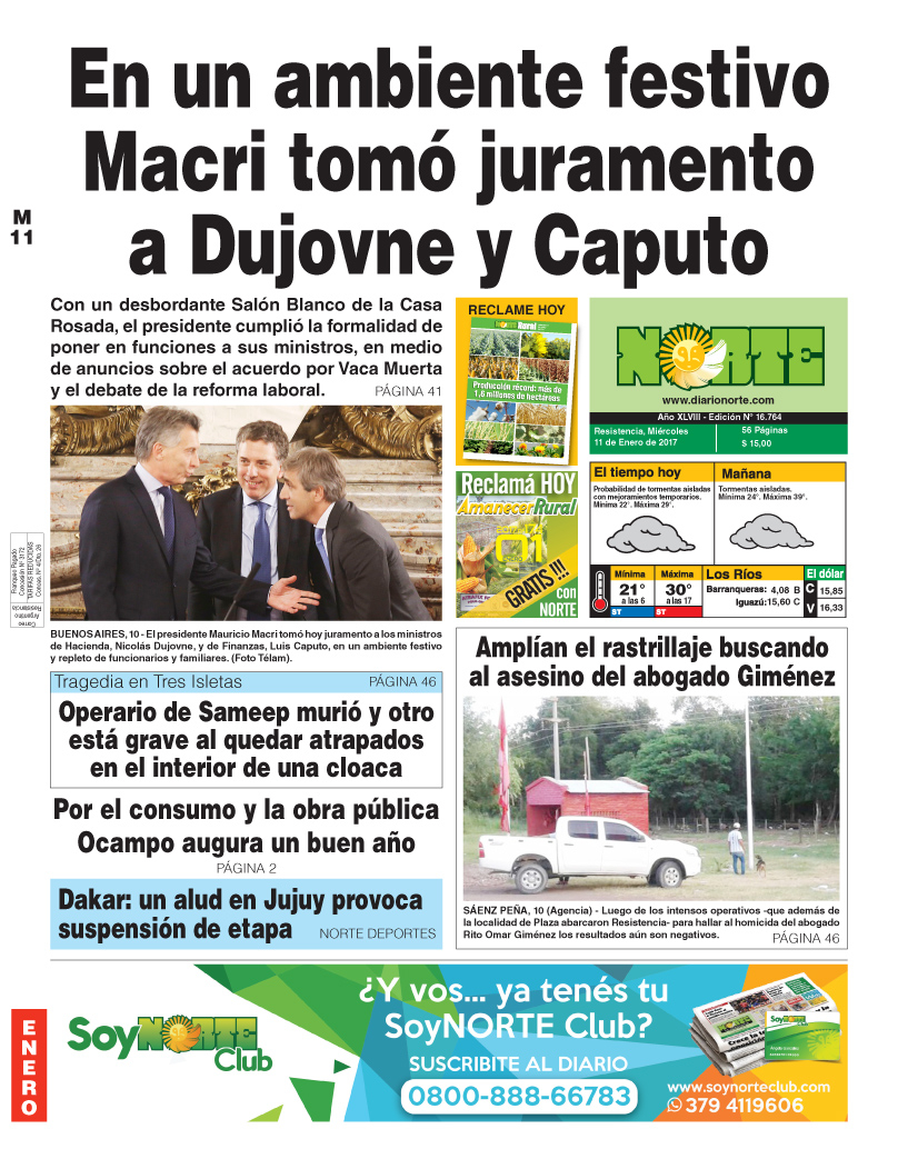 Edición del 11.01.17