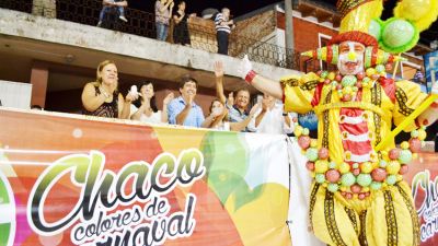 Continúa desarrollándose a lo largo de la provincia Chaco Colores del Carnaval