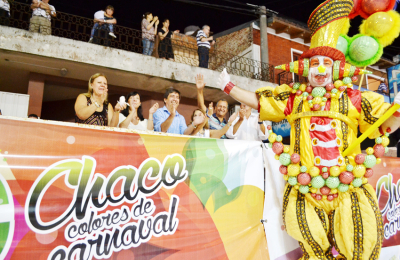 Continúa desarrollándose a lo largo de la provincia Chaco Colores del Carnaval
