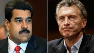 Maduro tildó a Macri de "ladrón" que ganó las elecciones "manipulando"