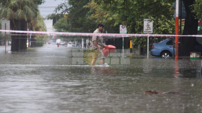 Se declaró la emergencia en el tránsito por las lluvias: cayeron más de 200 milímetros
