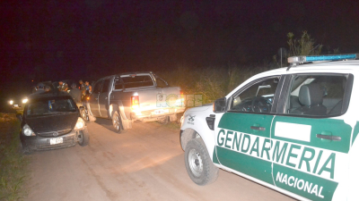 Arrojaron un bolso con 275 dosis de cocaína cuando vieron el control de Gendarmería