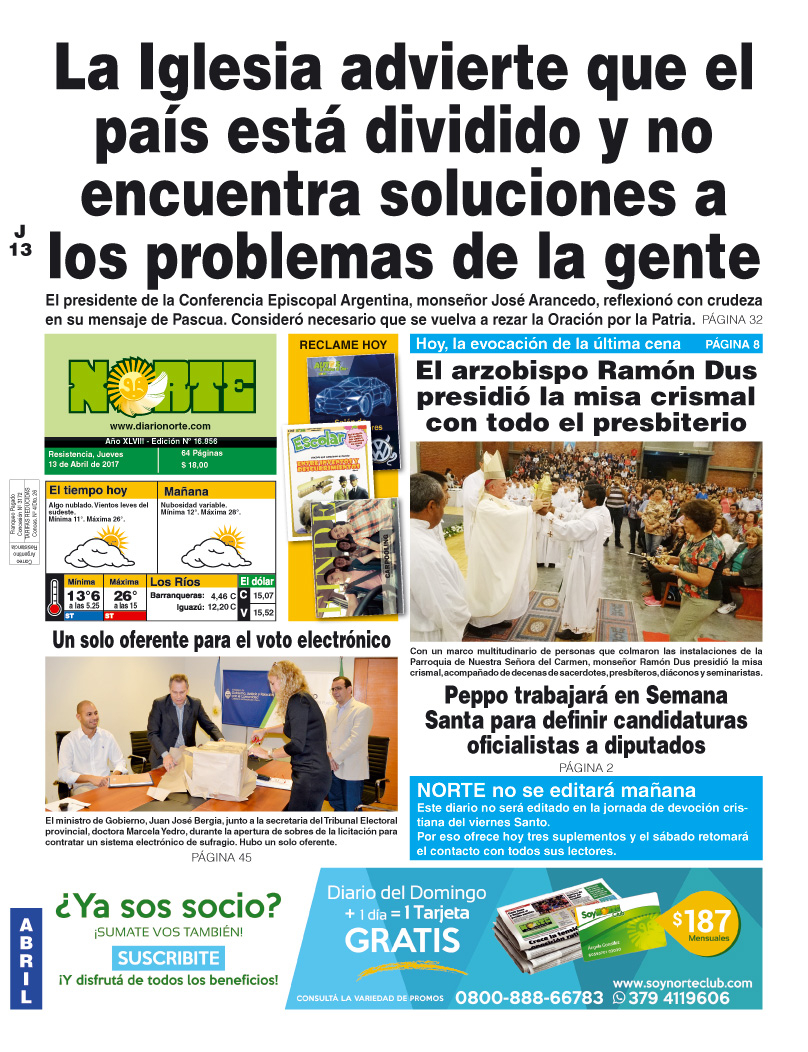 Edición del 13.04.17