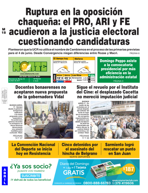 Edición del 18.04.17