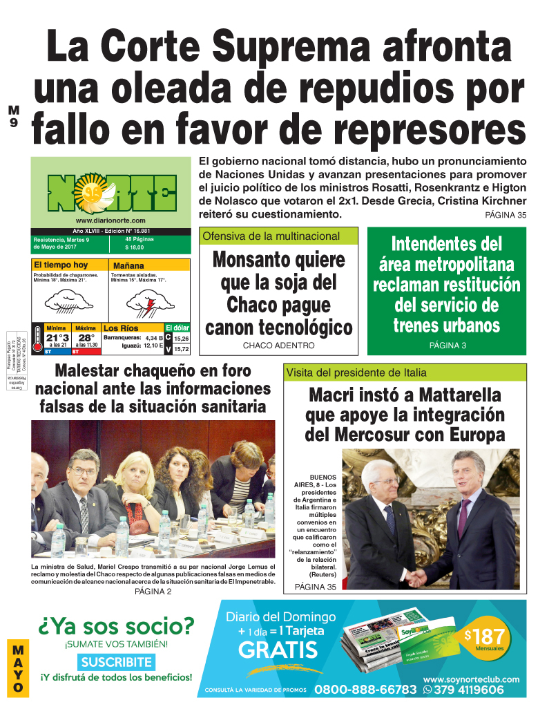 Edición del 09.05.17