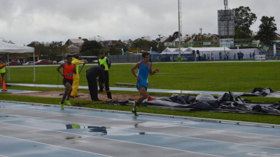 La lluvia no opacó el 97° Campeonato Nacional de Atletismo
