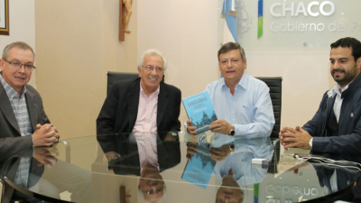 Peppo y Recalde se reunieron para analizar la situación del PJ a nivel nacional y local