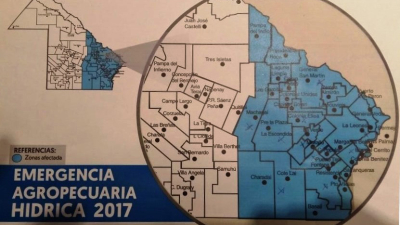 Decretan la Emergencia Agropecuaria para 10 departamentos del Este Provincial