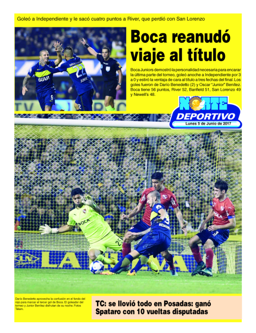 Boca reanudó viaje al título