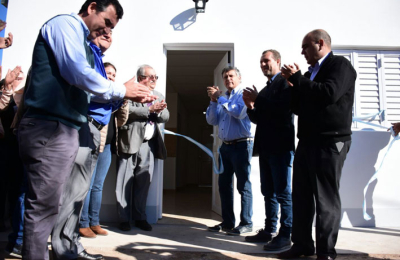 Semana intensa de Peppo: todos los días inaugurará obras en el interior