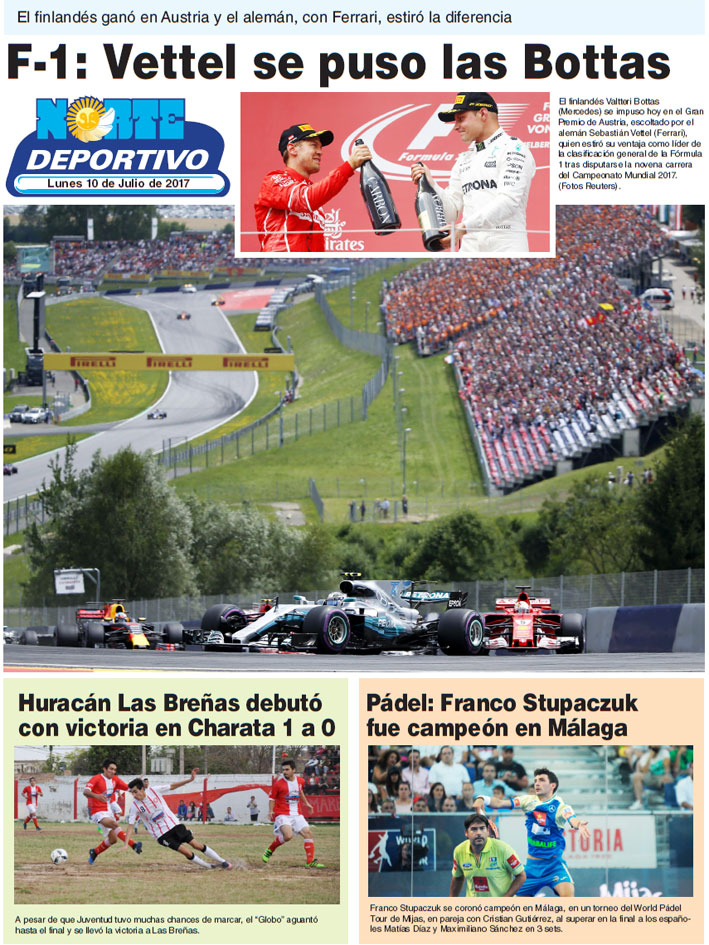 F1: Vettel se puso las Bottas