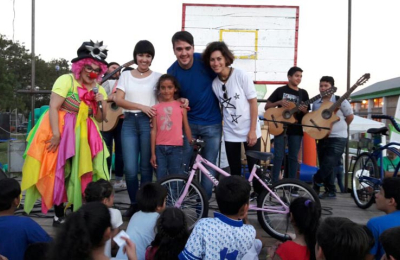 El barrio Mujeres Argentinas fue epicentro de la fiesta de los chicos