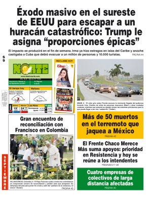 Edición del 09.09.17