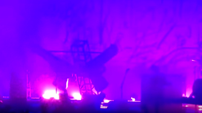 Marilyn Manson es aplastado por estructura de escenario