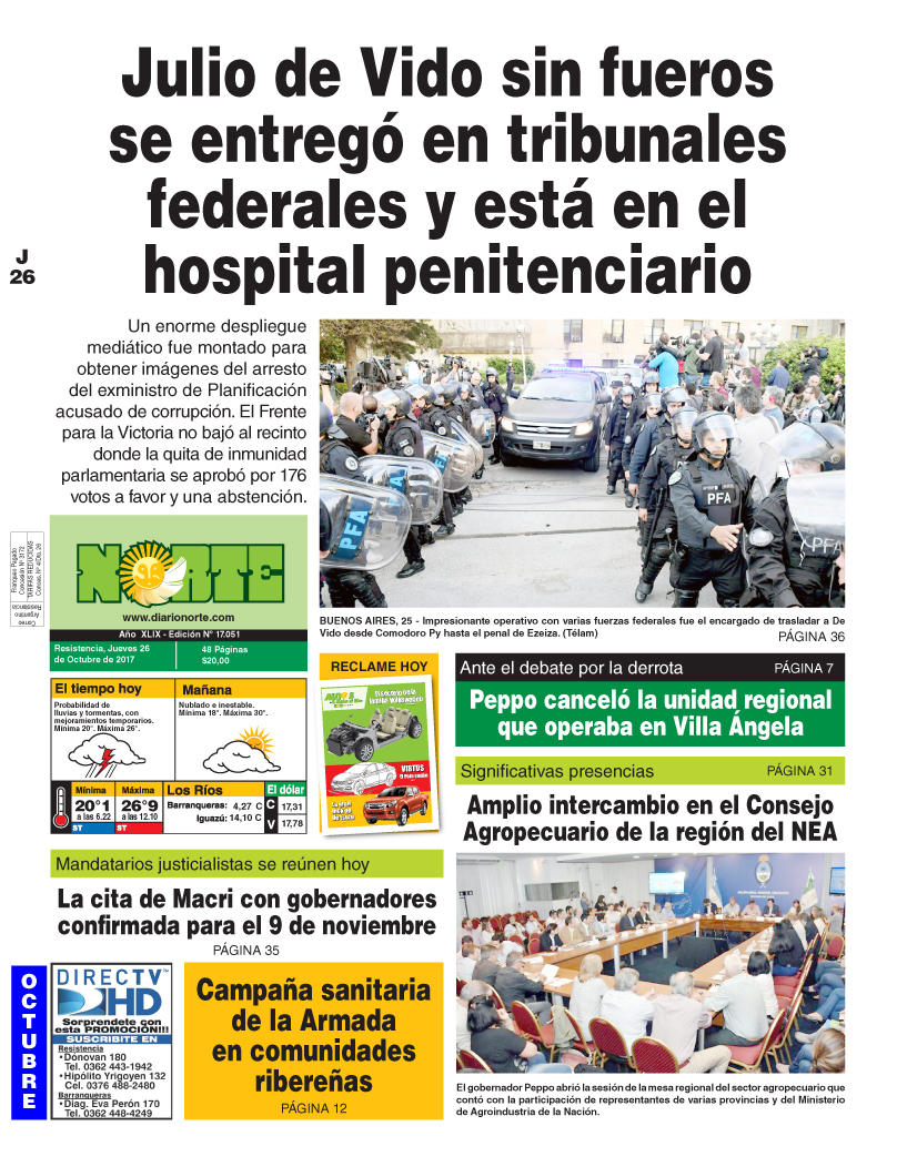 Edición del 26.10.17