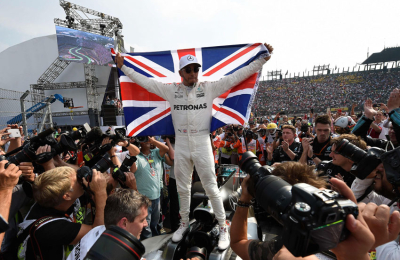 Hamilton campeón mundial de la Fórmula 1 por cuarta vez