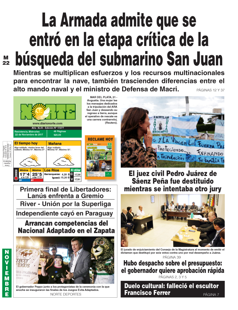 Edición del 22.11.17