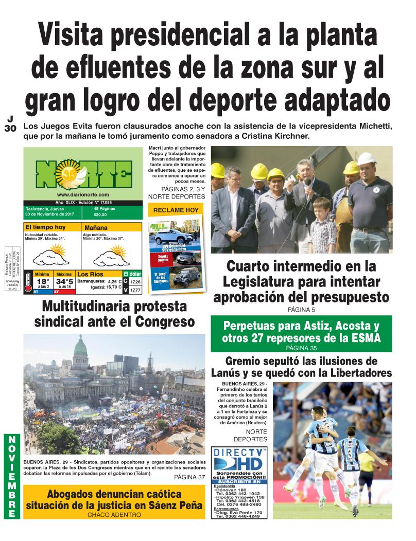Edición del 30.11.17