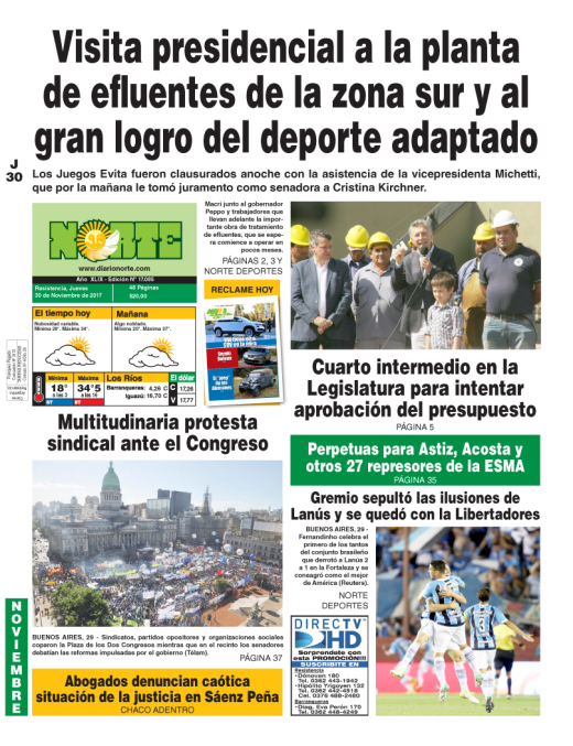 Edición del 30.11.17