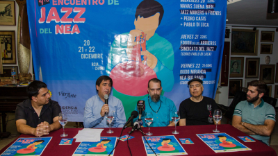Con destacados músicos se realizará el cuarto Encuentro de Jazz del NEA