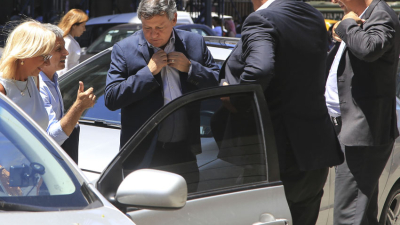 Encuentro con gobernadores antes de la sesión: Peppo ya está en Buenos Aires