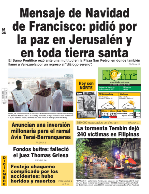 Edición del 26.12.17