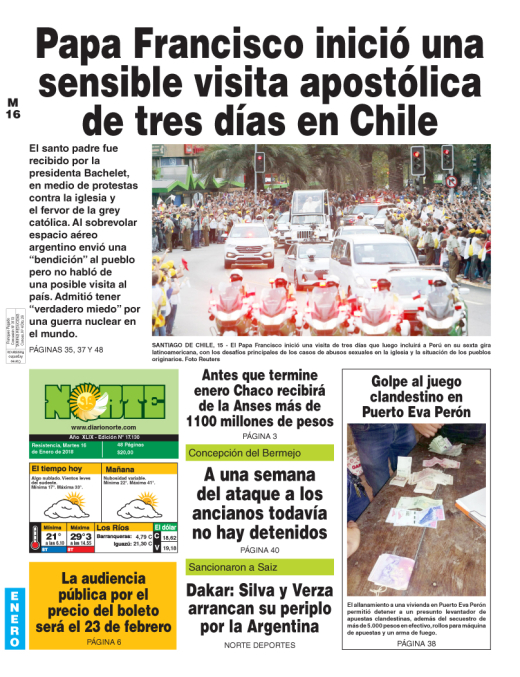 Edición del 16.01.18