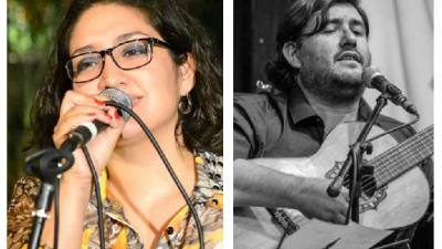Esta noche folclore latinoamericano con Sabrina Taborda y Leo Rodríguez