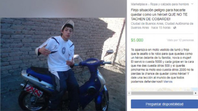 Motochorro se ofrece en las redes para fingir una situación y hacer quedar como héroe