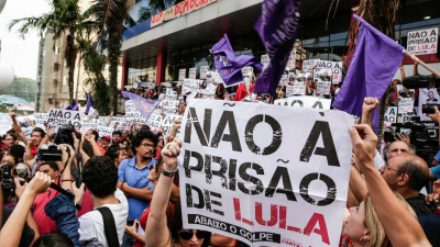 El improvisado “fortín” de Lula: resistencia y samba en una sede sindical