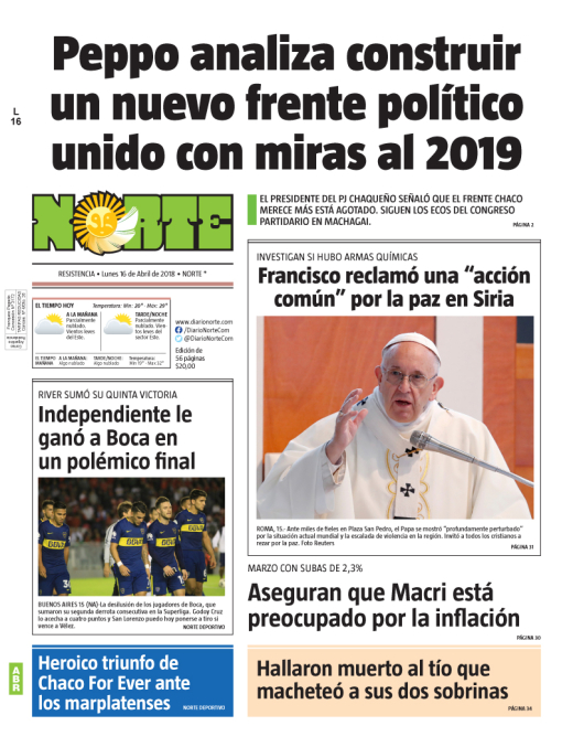 Edición del 16.04.18