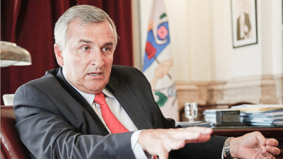 Gerardo Morales llega este sábado al Chaco
