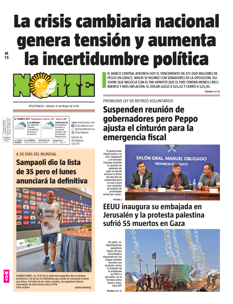 Edición del 15.05.18